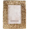 Clayre & Eef 2F0947 Ramka na zdjęcia 19x2x24 cm - 13x18 cm Prostokąt w kolorze złotym