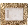 Clayre & Eef 2F0947 Ramka na zdjęcia 19x2x24 cm - 13x18 cm Prostokąt w kolorze złotym
