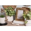Clayre & Eef 2F0947 Ramka na zdjęcia 19x2x24 cm - 13x18 cm Prostokąt w kolorze złotym