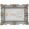 Clayre & Eef 2F0995 Ramka na zdjęcia 15x2x20 cm Blue Vintage Design 10x15 cm