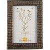 Clayre & Eef 2F0999 Ramka na zdjęcia 10x15 cm Elegancki wzór w kolorze złotym