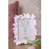 Clayre & Eef 2F1015 Ramka na zdjęcia 16x2x21 cm - 10x15 cm różowa