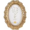 Clayre & Eef 2F1030 Ramka na zdjęcia 16x2x20 cm - 10x15 cm w kolorze złotym