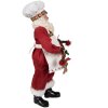 Clayre & Eef 65216 Dekoracja Father Christmas 16x8x28 cm czerwona