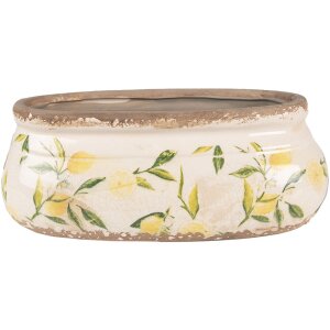 Clayre & Eef 6CE1531M Doniczka dekoracyjna 23x10x9 cm...