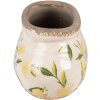 Clayre & Eef 6CE1531M Doniczka dekoracyjna 23x10x9 cm żółta owalna