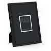 Aluminiowa ramka na zdjęcia ZEP John 10x15 cm czarny profil blokowy z podstawką
