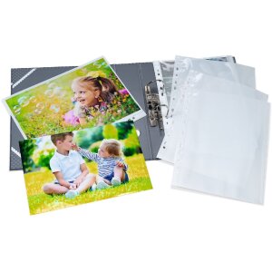 HERMA 7566 Fotofan format portretowy biały 20x30 cm 250 rękawów Archiwizacja