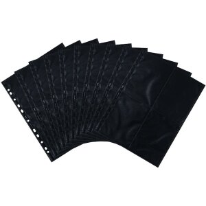 HERMA 7711 Fotofanowe rękawy fotograficzne 10x15 cm czarne 250 rękawów