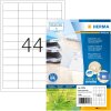 HERMA 10726 Etykiety recyklingowe A4 48,3x25,4 mm biały klej permanentny