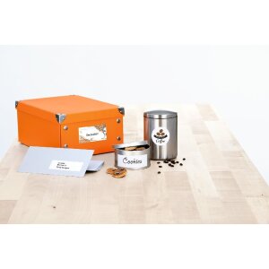 HERMA 10737 Etykiety papierowe z makulatury A4 210x148 mm...