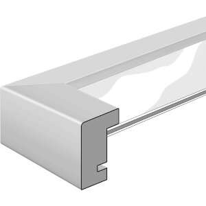 Nielsen Drewniana Ramka Zatrzaskowa Quadrum 30x30 cm złota