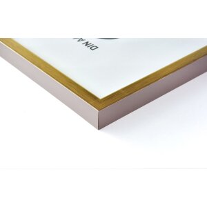 Nielsen Drewniana Ramka Zatrzaskowa Quadrum 30x30 cm złota