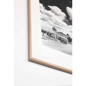 Nielsen Quadrum drewniana rama 42x59,4 cm białe standardowe szkło DIN A2