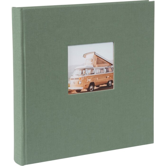 Album fotograficzny Goldbuch Bella Vista Artichoke lniana okładka 60 stron 30x31 cm