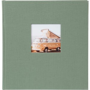 Album fotograficzny Goldbuch Bella Vista Artichoke lniana okładka 60 stron 30x31 cm