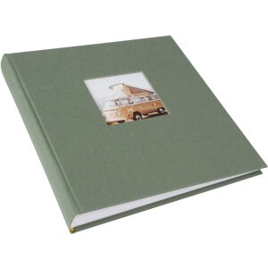 Album fotograficzny Goldbuch Bella Vista Artichoke lniana okładka 60 stron 30x31 cm
