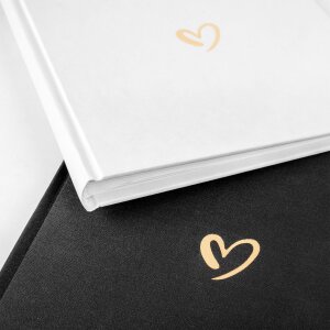 Lniany album fotograficzny Walther Emotion 20x20 cm 40 białych stron