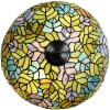 LumiLamp 5LL-6312 Lampa stołowa Tiffany zielona Ø 40x60 cm E27-max 2x60W