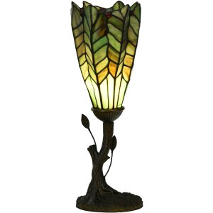 LumiLamp 5LL-6337 Lampa stołowa Tiffany zielona Ø...