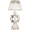 Clayre & Eef 5LMC0032 Lampa stołowa beżowo-szara Ø 40x79 cm E27-max 1x60W