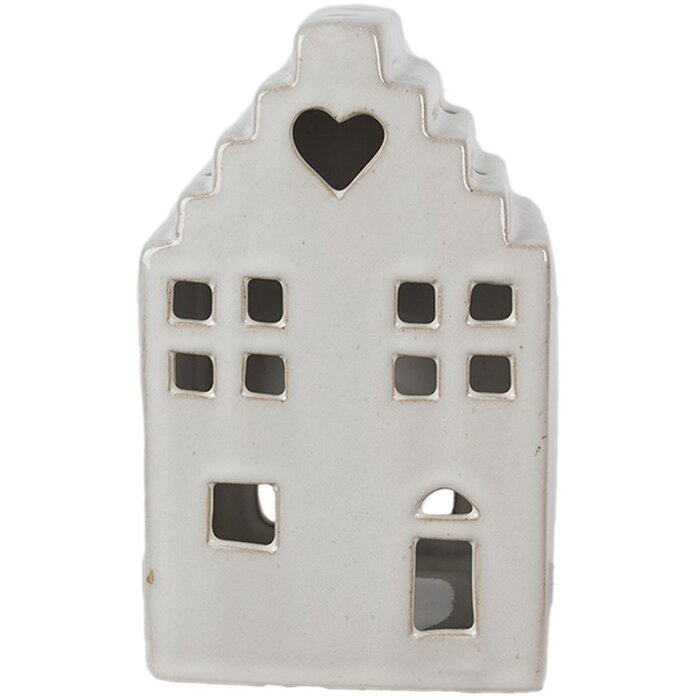 Clayre & Eef 6CE1588L Stojak na podgrzewacze Christmas Cottage Beige 10x9x17 cm