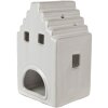 Clayre & Eef 6CE1588L Stojak na podgrzewacze Christmas Cottage Beige 10x9x17 cm