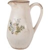 Clayre & Eef 6CE1606M Dzbanek dekoracyjny beżowy 17x13x22 cm