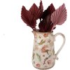 Clayre & Eef 6CE1624L Dzbanek dekoracyjny beżowo-różowy 21x15x23 cm