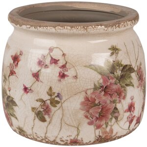 Clayre & Eef 6CE1628S Doniczka ceramiczna...