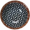Clayre & Eef 6CEBO0061 Miska na zupę czarna biała Ø 15x5 cm - 300 ml