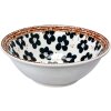 Clayre & Eef 6CEBO0064 Miska na zupę biało-czarna Ø 15x5 cm - 300 ml