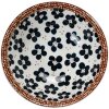 Clayre & Eef 6CEBO0064 Miska na zupę biało-czarna Ø 15x5 cm - 300 ml