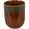 Clayre & Eef 6CEMU0137 Kubek brązowy Ø 7x8 cm - 150 ml