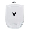Clayre & Eef 6GL4398 Szklanka do wody przezroczysta 300 ml