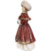 Clayre & Eef 6PR3943 Dekoracja Dziewczynka czerwona 9x7x17 cm