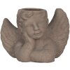 Clayre & Eef 6TE0401S Doniczka do wnętrz Angel Grey 23x13x17 cm