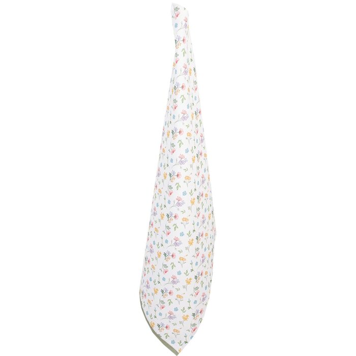 Clayre & Eef CFL42 Ręcznik do herbaty biały 50x70 cm