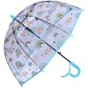 Juleeze JZCUM0012BL Parasol dziecięcy niebieski Ø 65x65 cm