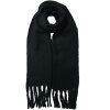 Juleeze JZSC0794Z Szalik damski czarny 38x200 cm