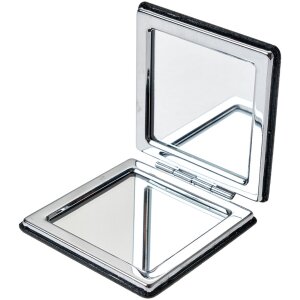 Juleeze JZSP0007Z Lusterko ręczne czarne 6x6 cm