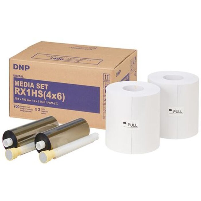 DNP Standard Paper DSRX1HS-4X6HS 2 rolki 700 szt. 10x15 do DS-RX1HS