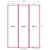 Papier DNP 2 rolki 15x20 cm perforowane do 5x20 i 10x20 cm dla DS620