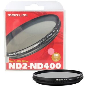 Filtr szary zmienny Marumi DHG ND2-ND400 62 mm