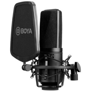 Boya BY-M1000 mikrofon pojemnościowy z dużą membraną...