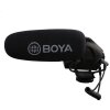 BOYA BY-BM3032 mikrofon kierunkowy do rejestratorów audio DSLR z filtrem dolnoprzepustowym