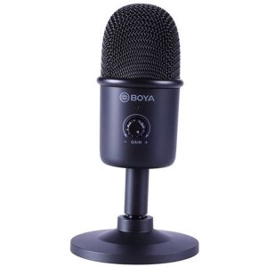 Boya BY-CM3 Mikrofon studyjny USB Plug-and-play z redukcją szumów i obrotem 360
