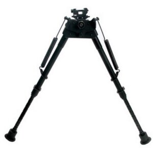 Stożkowa podpórka pod broń Bipod 15-22 cm, czarna,...