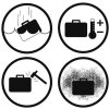 Explorer Cases 2712HL.BE Skrzynia transportowa pusta czarna 276x200x120mm
