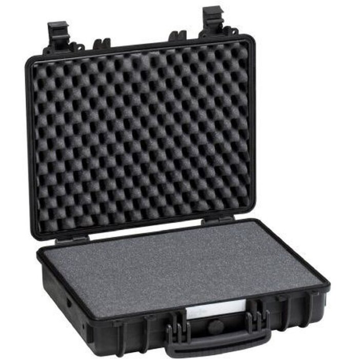 Explorer Cases 4412HL.B Walizka transportowa z pianką czarna 445x345x125 mm